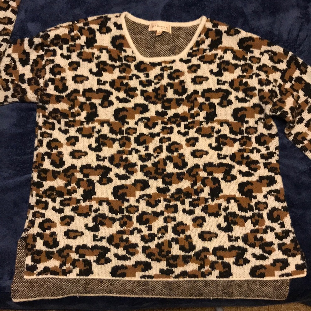 Animal print Size L Philosophy Sweater